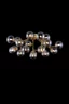   
                        
                        Люстра MAYTONI (Німеччина) 14312    
                         у стилі Хай-тек.  
                        Тип джерела світла: світлодіодна лампа, змінна.                         Форма: Коло, Молекула.                         Кольори плафонів і підвісок: Бежевий.                         Матеріал: Скло.                          фото 4