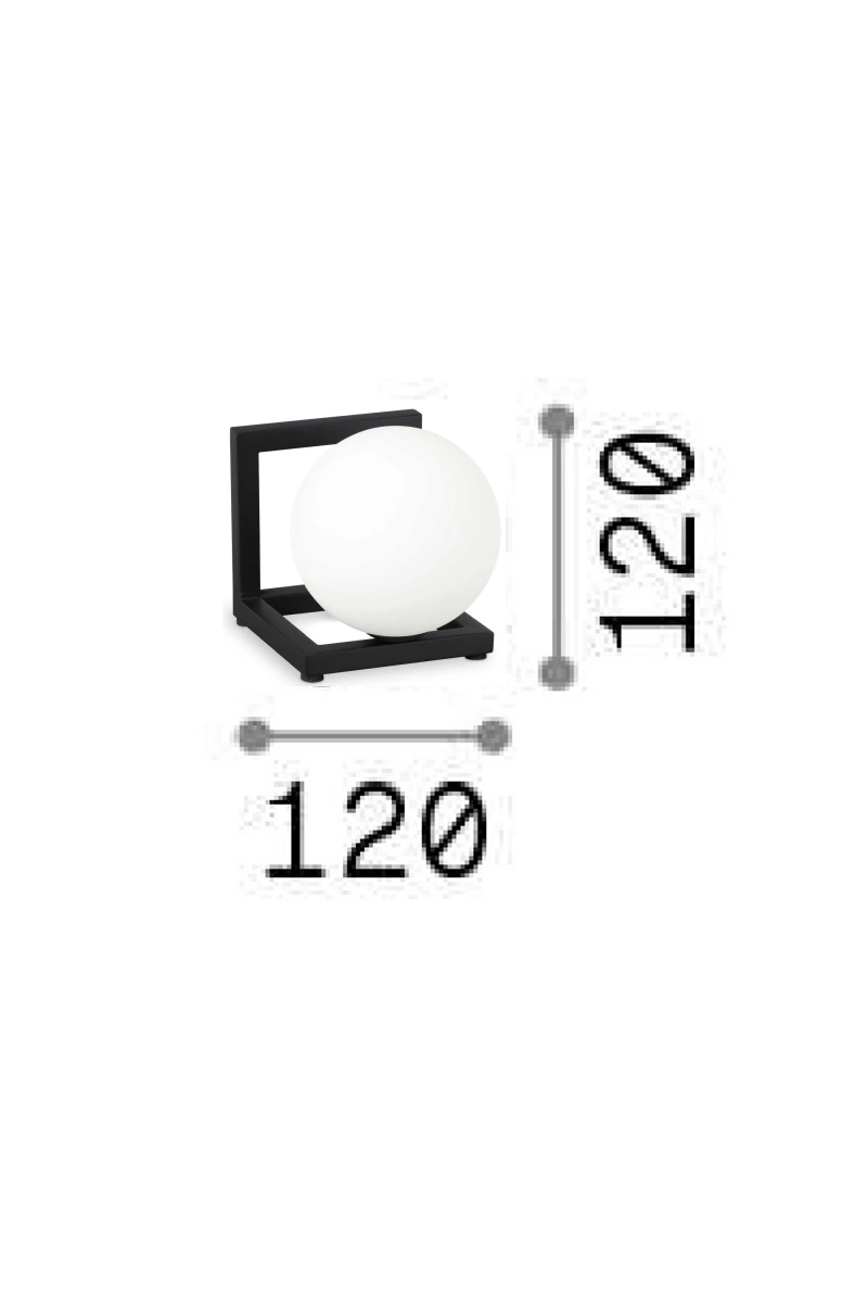   
                        
                        Настольная лампа IDEAL LUX (Италия) 10107    
                         в стиле Лофт.  
                        Тип источника света: светодиодная лампа, сменная.                                                 Цвета плафонов и подвесок: Белый.                         Материал: Стекло.                          фото 3