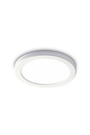   
                        
                        Точечный светильник IDEAL LUX (Италия) 10124    
                         в стиле Хай-тек.  
                        Тип источника света: встроенный led-модуль, несъемный.                         Форма: Круг.                         Цвета плафонов и подвесок: Белый.                         Материал: Пластик.                          фото 1