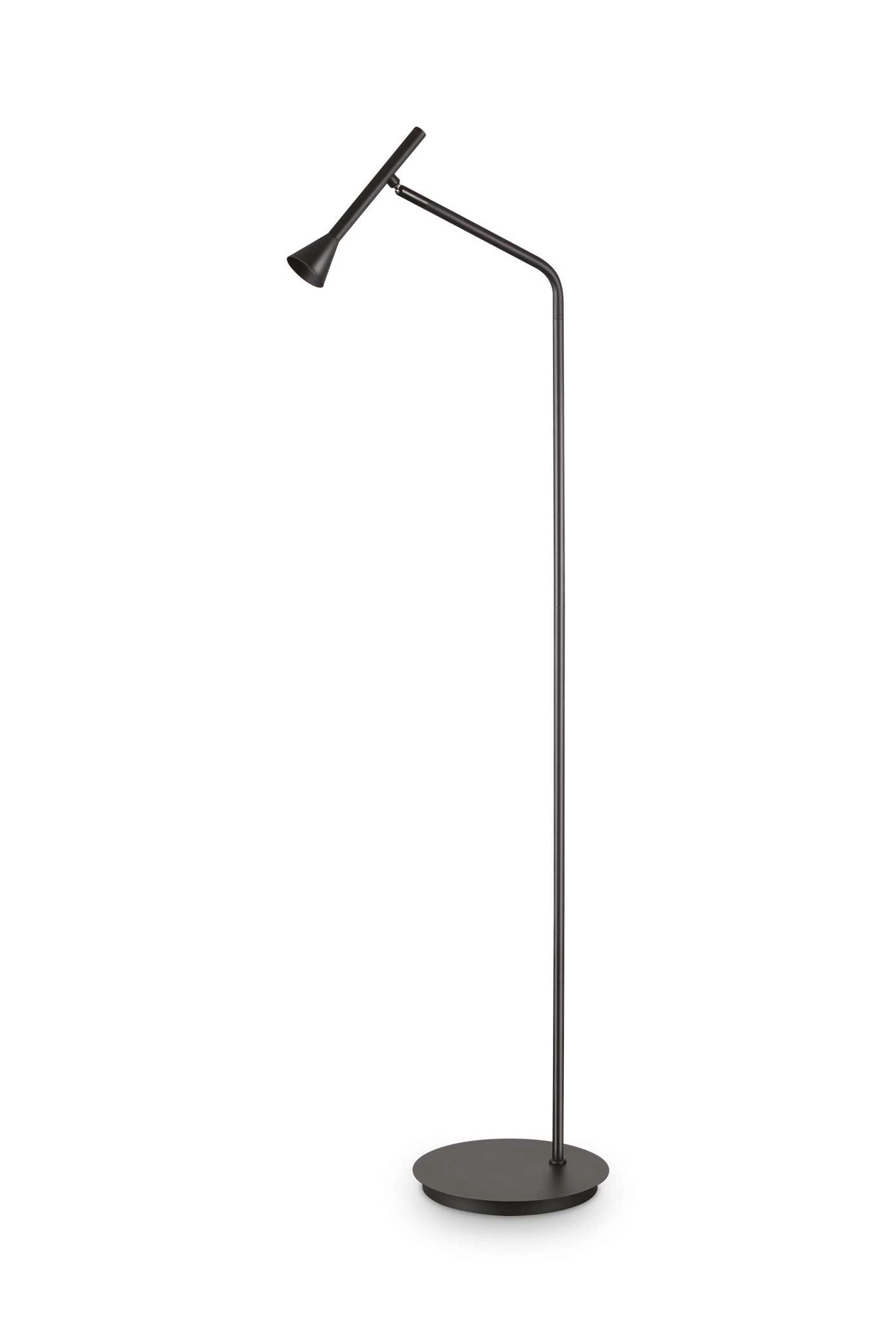   
                        
                        Торшер IDEAL LUX (Італія) 10191    
                         у стилі Лофт.  
                        Тип джерела світла: вбудований led-модуль, незмінний.                                                 Кольори плафонів і підвісок: Чорний.                         Матеріал: Метал.                          фото 1
