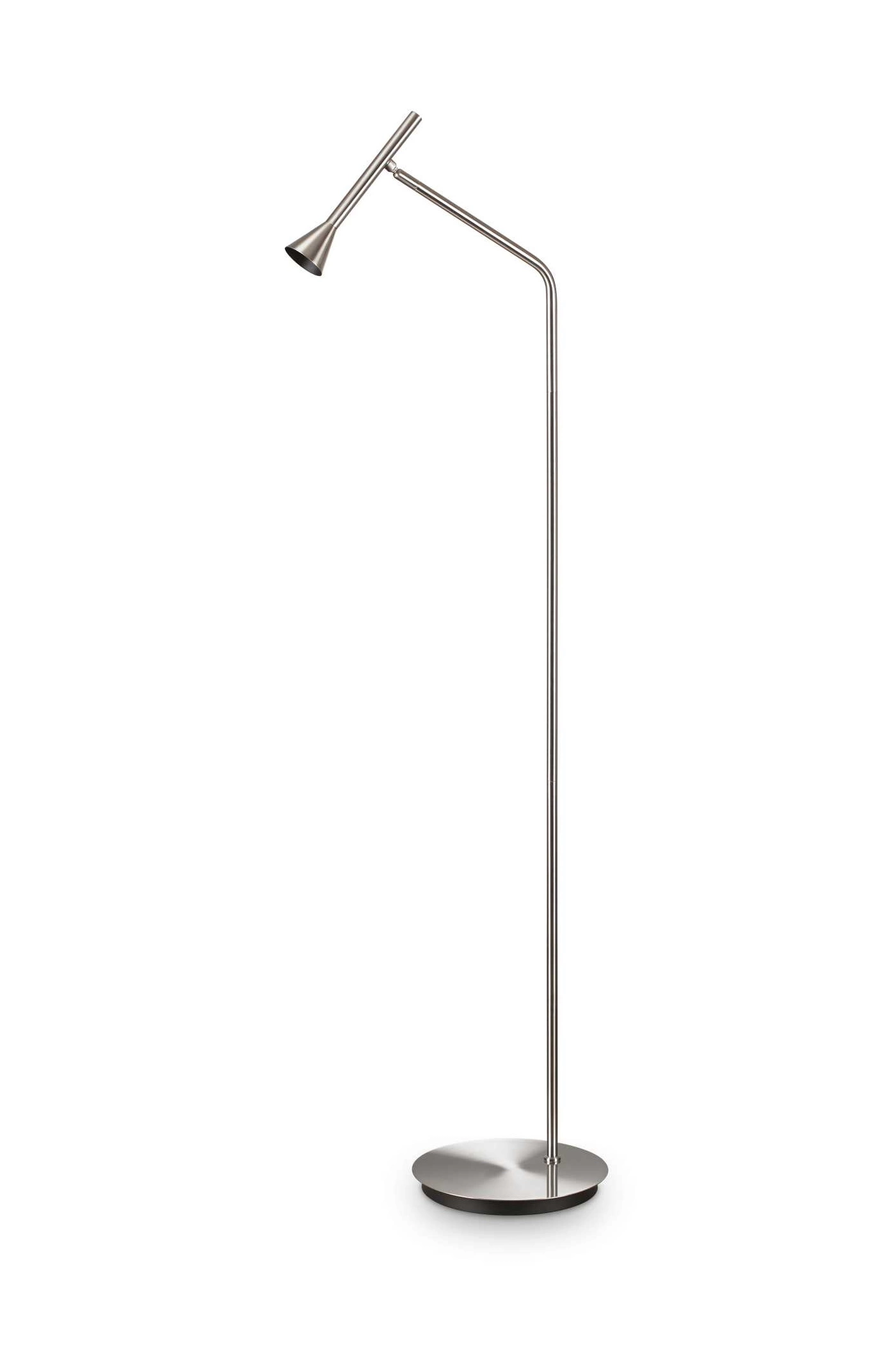   
                        
                        Торшер IDEAL LUX (Италия) 10192    
                         в стиле Лофт.  
                        Тип источника света: встроенный led-модуль, несъемный.                                                 Цвета плафонов и подвесок: Никель/Хром.                         Материал: Металл.                          фото 1