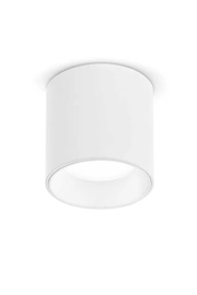   
                        
                        Точечный светильник IDEAL LUX (Италия) 10216    
                         в стиле Хай-тек.  
                        Тип источника света: встроенный led-модуль, несъемный.                         Форма: Цилиндр.                         Цвета плафонов и подвесок: Белый.                         Материал: Алюминий.                          фото 1