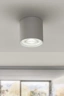   
                        
                        Точечный светильник IDEAL LUX (Италия) 10216    
                         в стиле Хай-тек.  
                        Тип источника света: встроенный led-модуль, несъемный.                         Форма: Цилиндр.                         Цвета плафонов и подвесок: Белый.                         Материал: Алюминий.                          фото 2