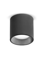   
                        
                        Точечный светильник IDEAL LUX (Италия) 10223    
                         в стиле Хай-тек.  
                        Тип источника света: встроенный led-модуль, несъемный.                         Форма: Цилиндр.                         Цвета плафонов и подвесок: Черный.                         Материал: Алюминий.                          фото 1