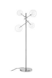   
                        
                        Торшер IDEAL LUX (Італія) 10231    
                         у стилі Хай-тек.  
                        Тип джерела світла: світлодіодна лампа, змінна.                                                 Кольори плафонів і підвісок: Прозорий.                         Матеріал: Скло.                          фото 1