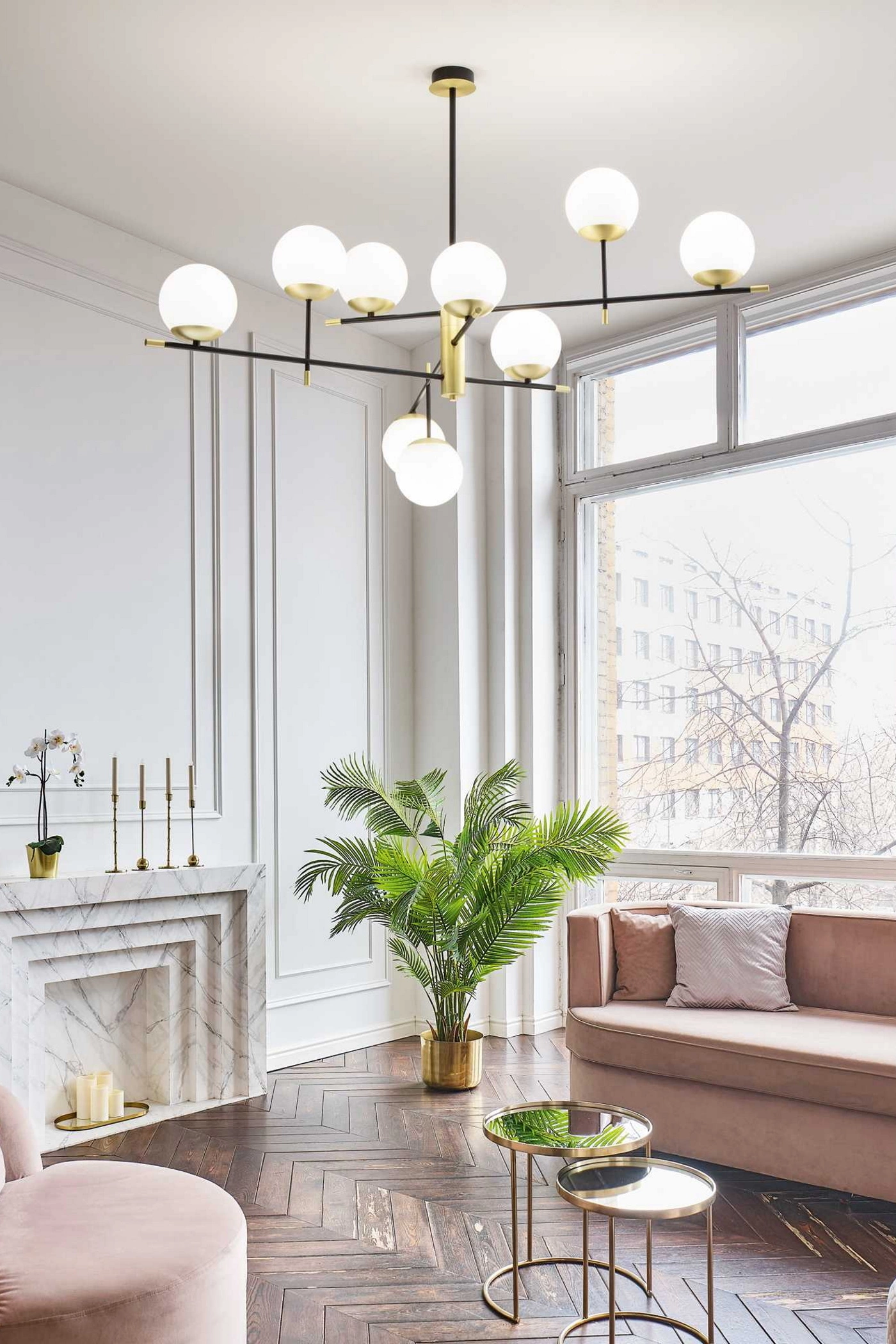   
                        
                        Люстра IDEAL LUX (Італія) 10263    
                         У стилі Лофт, Модерн.  
                        Тип джерела світла: світлодіодна лампа, змінна.                         Форма: Коло.                         Кольори плафонів і підвісок: Білий.                         Матеріал: Скло.                          фото 2
