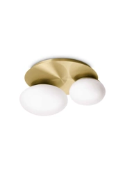   
                        
                        Светильник потолочный IDEAL LUX (Италия) 10346    
                         в стиле Модерн.  
                        Тип источника света: светодиодная лампа, сменная.                         Форма: Овал.                         Цвета плафонов и подвесок: Белый.                         Материал: Стекло.                          фото 1
