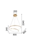   
                        
                        Люстра IDEAL LUX (Италия) 10393    
                         В стиле Модерн.  
                        Тип источника света: встроенный led-модуль, несъемный.                         Форма: Круг.                         Цвета плафонов и подвесок: Латунь, Белый.                         Материал: Металл.                          фото 2