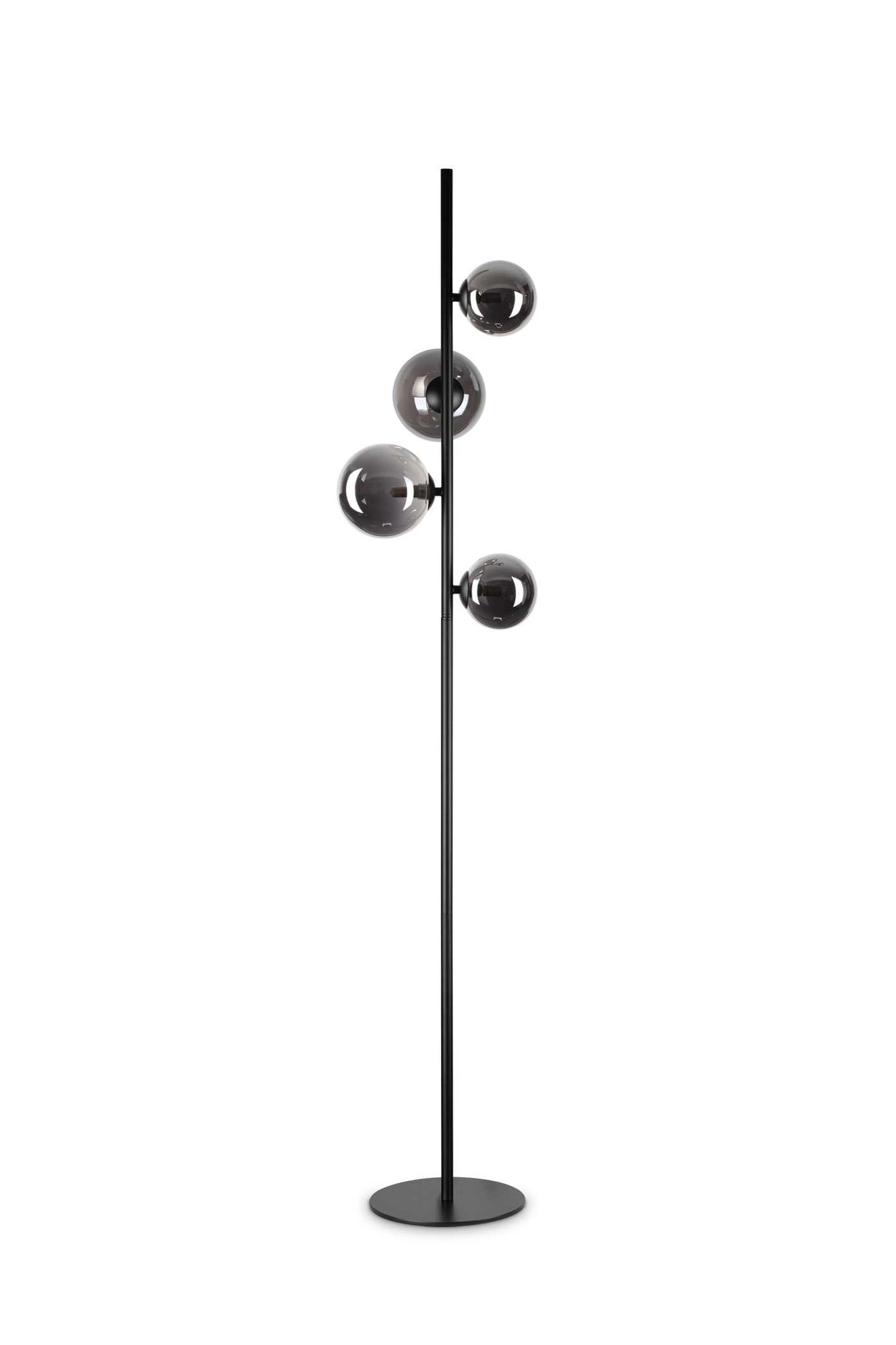   
                        
                        Торшер IDEAL LUX (Італія) 10400    
                         у стилі Хай-тек.  
                        Тип джерела світла: світлодіодна лампа, змінна.                                                 Кольори плафонів і підвісок: Сірий.                         Матеріал: Скло.                          фото 1