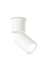   
                        
                        Точечный светильник IDEAL LUX (Италия) 10460    
                         в стиле Хай-тек.  
                        Тип источника света: светодиодная лампа, сменная.                         Форма: Цилиндр.                         Цвета плафонов и подвесок: Белый.                         Материал: Алюминий.                          фото 1