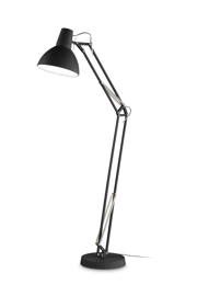   
                        
                        Торшер IDEAL LUX (Італія) 10464    
                         у стилі Хай-тек.  
                        Тип джерела світла: світлодіодна лампа, змінна.                                                 Кольори плафонів і підвісок: Чорний, Білий.                         Матеріал: Метал.                          фото 1