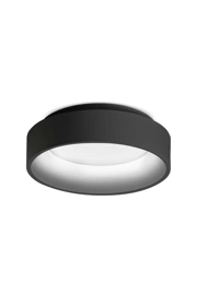   
                        
                        Светильник потолочный IDEAL LUX (Италия) 10508    
                         в стиле Модерн.  
                        Тип источника света: встроенный led-модуль, несъемный.                         Форма: Круг.                         Цвета плафонов и подвесок: Черный, Белый.                         Материал: Металл, Пластик.                          фото 1