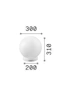   
                        Торшер IDEAL LUX  (Италия) 10619    
                         в стиле Модерн.  
                        Тип источника света: светодиодная лампа, сменная.                                                 Цвета плафонов и подвесок: Белый.                         Материал: Пластик.                          фото 2