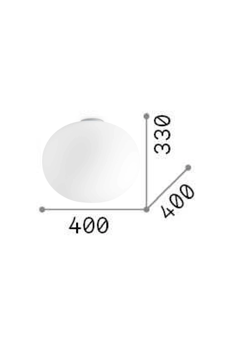   
                        
                        Светильник потолочный IDEAL LUX (Италия) 10629    
                         в стиле Модерн.  
                        Тип источника света: светодиодная лампа, сменная.                         Форма: Шар.                         Цвета плафонов и подвесок: Белый.                         Материал: Стекло.                          фото 2
