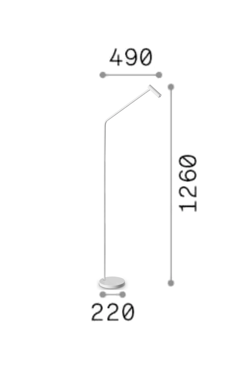   
                        
                        Торшер IDEAL LUX (Италия) 10656    
                         в стиле Хай-тек.  
                        Тип источника света: встроенный led-модуль, несъемный.                                                 Цвета плафонов и подвесок: Белый.                         Материал: Акрил.                          фото 2