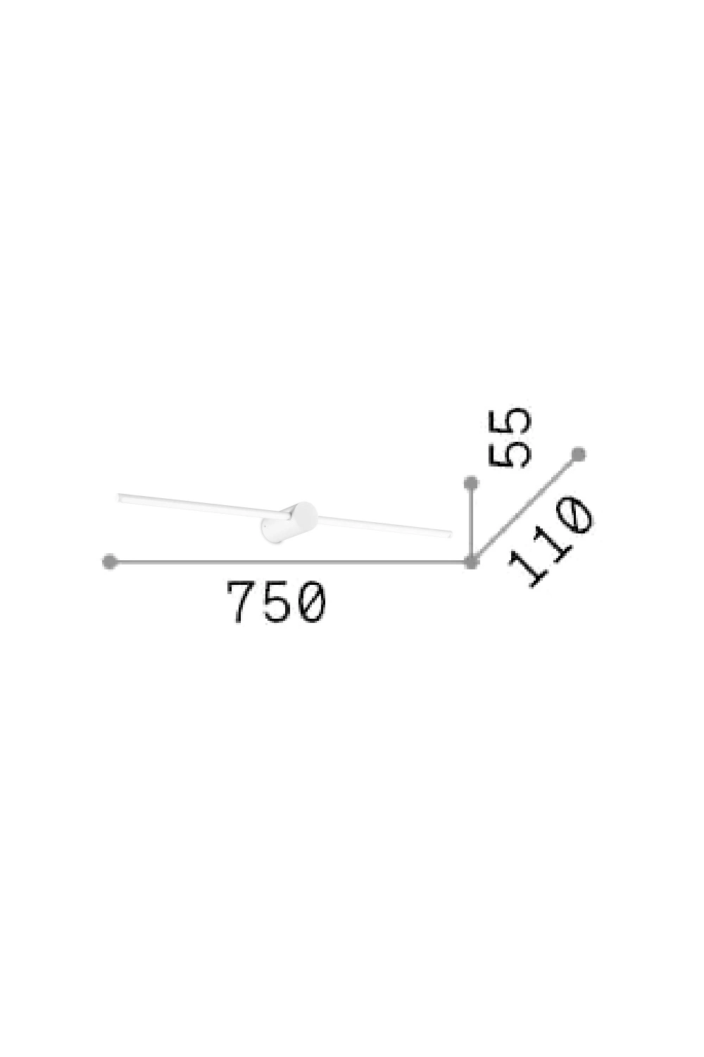   
                        
                        Підсвітка для ванної IDEAL LUX (Італія) 10674    
                         у стилі Хай-тек.  
                        Тип джерела світла: вбудований led-модуль, незмінний.                                                 Кольори плафонів і підвісок: Білий.                         Матеріал: Пластик.                          фото 2