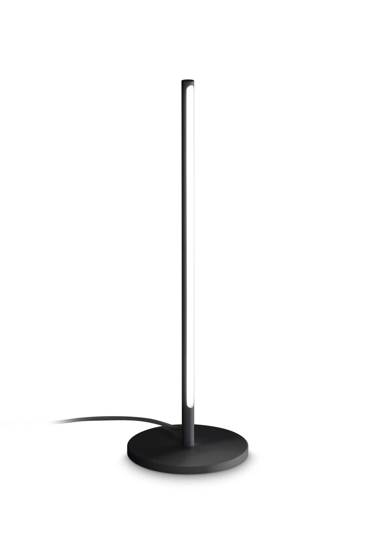   
                        
                        Настольная лампа IDEAL LUX (Италия) 10688    
                         в стиле Хай-тек.  
                        Тип источника света: встроенный led-модуль, несъемный.                                                 Цвета плафонов и подвесок: Черный.                         Материал: Металл.                          фото 1