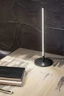   
                        
                        Настольная лампа IDEAL LUX (Италия) 10688    
                         в стиле Хай-тек.  
                        Тип источника света: встроенный led-модуль, несъемный.                                                 Цвета плафонов и подвесок: Черный.                         Материал: Металл.                          фото 2