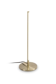  
                        
                        Настільна лампа IDEAL LUX (Італія) 10689    
                         у стилі Хай-тек.  
                        Тип джерела світла: вбудований led-модуль, незмінний.                                                 Кольори плафонів і підвісок: Золото.                         Матеріал: Метал.                          фото 1