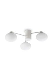   
                        
                        Люстра IDEAL LUX (Італія) 10732    
                         у стилі Модерн.  
                        Тип джерела світла: світлодіодна лампа, змінна.                         Форма: Коло.                         Кольори плафонів і підвісок: Білий.                         Матеріал: Скло.                          фото 1