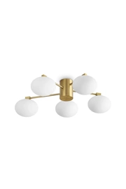   
                        
                        Люстра IDEAL LUX (Італія) 10739    
                         у стилі Модерн.  
                        Тип джерела світла: світлодіодна лампа, змінна.                         Форма: Коло.                         Кольори плафонів і підвісок: Білий.                         Матеріал: Скло.                          фото 1