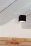   
                        
                        Точковий світильник IDEAL LUX (Італія) 10774    
                         у стилі Хай-тек.  
                        Тип джерела світла: вбудований led-модуль, незмінний.                         Форма: Куб.                         Кольори плафонів і підвісок: Чорний.                         Матеріал: Пластик.                          фото 2