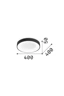   
                        
                        Светильник потолочный IDEAL LUX (Италия) 10925    
                         в стиле Хай-тек.  
                        Тип источника света: встроенный led-модуль, несъемный.                         Форма: Круг.                         Цвета плафонов и подвесок: Белый, Черный.                         Материал: Пластик.                          фото 2
