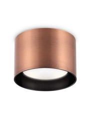   
                        
                        Точковий світильник IDEAL LUX (Італія) 10977    
                         у стилі Хай-тек, Лофт.  
                        Тип джерела світла: світлодіодна лампа, змінна.                         Форма: Циліндр.                         Кольори плафонів і підвісок: Мідь.                         Матеріал: Метал.                          фото 1