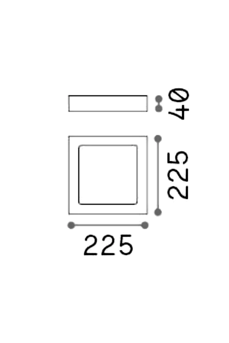   
                        
                        Светильник потолочный IDEAL LUX (Италия) 10997    
                         в стиле Хай-тек.  
                        Тип источника света: встроенный led-модуль, несъемный.                                                 Цвета плафонов и подвесок: Белый.                         Материал: Пластик.                          фото 2