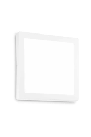   
                        
                        Светильник потолочный IDEAL LUX (Италия) 10999    
                         в стиле Хай-тек.  
                        Тип источника света: встроенный led-модуль, несъемный.                                                 Цвета плафонов и подвесок: Белый.                         Материал: Пластик.                          фото 1