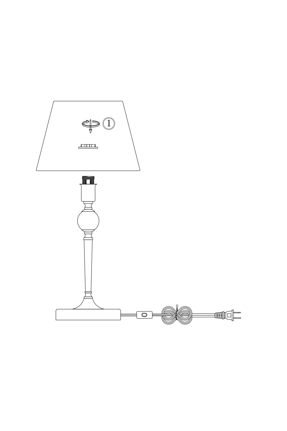   
                        
                        Настільна лампа VASMAR (Україна) 11120    
                         у стилі Класика.  
                        Тип джерела світла: світлодіодна лампа, змінна.                                                 Кольори плафонів і підвісок: Білий, Прозорий.                         Матеріал: Тканина, Кришталь.                          фото 7