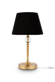   
                        
                        Настольная лампа VASMAR (Украина) 11127    
                         в стиле Классика.  
                        Тип источника света: светодиодная лампа, сменная.                                                 Цвета плафонов и подвесок: Черный.                         Материал: Ткань.                          фото 1