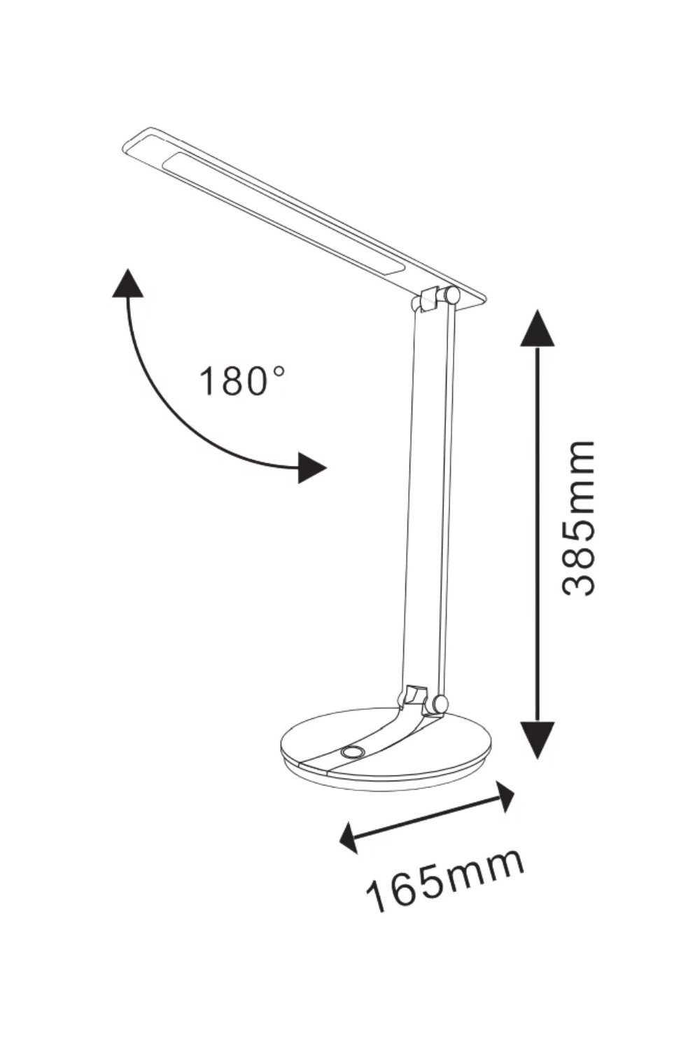   
                        
                        Настільна лампа POLUX (Польща) 11317    
                         у стилі Хай-тек.  
                        Тип джерела світла: вбудований led-модуль, незмінний.                                                 Кольори плафонів і підвісок: Білий.                         Матеріал: Пластик.                          фото 5