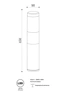   
                        
                        Світильник вуличний MAYTONI (Німеччина) 11575    
                         у стилі Лофт.  
                        Тип джерела світла: вбудований led-модуль, незмінний.                                                 Кольори плафонів і підвісок: Прозорий.                         Матеріал: Пластик.                          фото 9