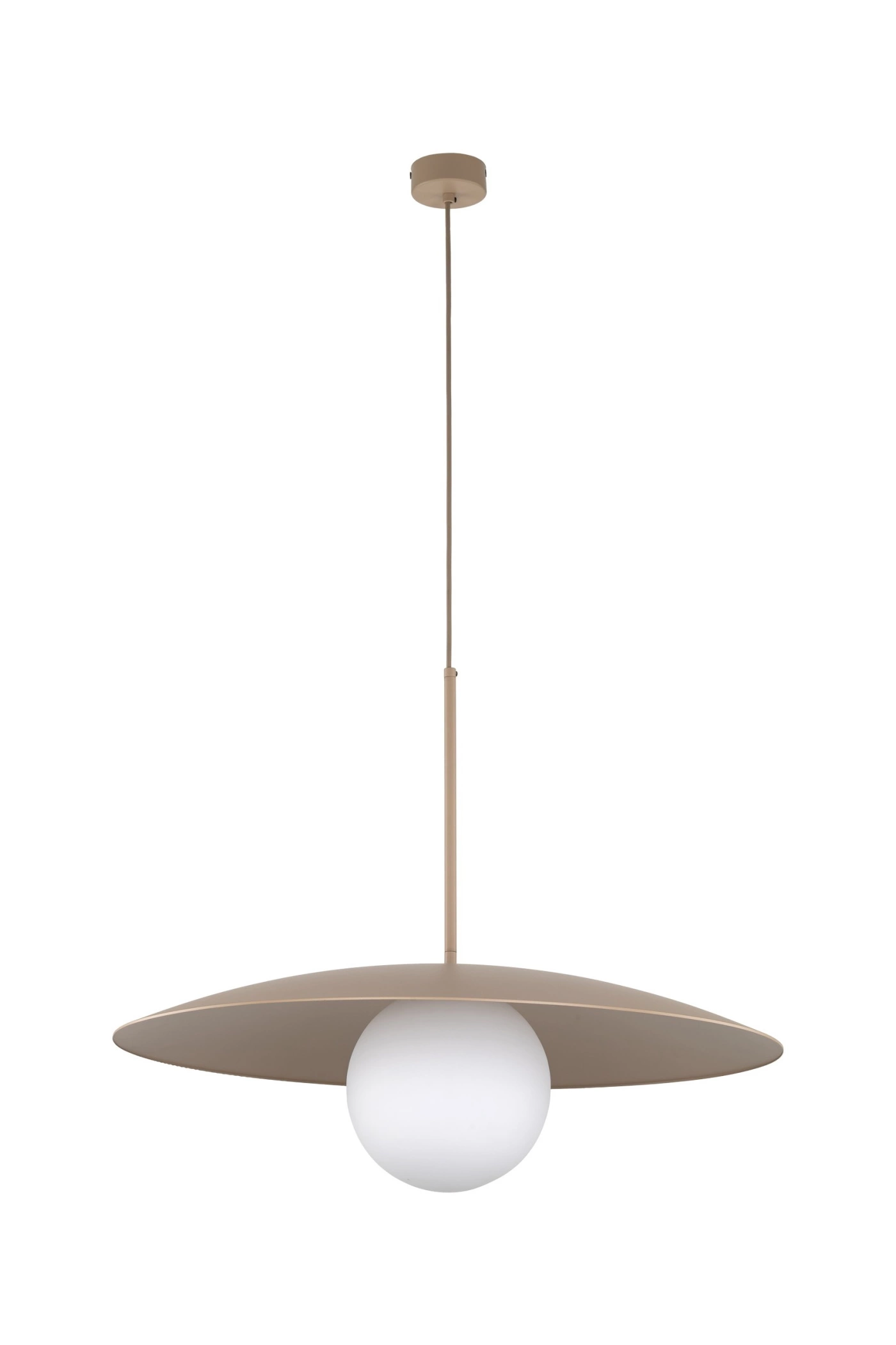   
                        
                        Люстра TK LIGHTING (Польша) 11597    
                         В стиле Модерн, Скандинавский.  
                        Тип источника света: светодиодная лампа, сменная.                         Форма: Круг.                         Цвета плафонов и подвесок: Белый, Бежевый.                         Материал: Металл, Пластик.                          фото 1