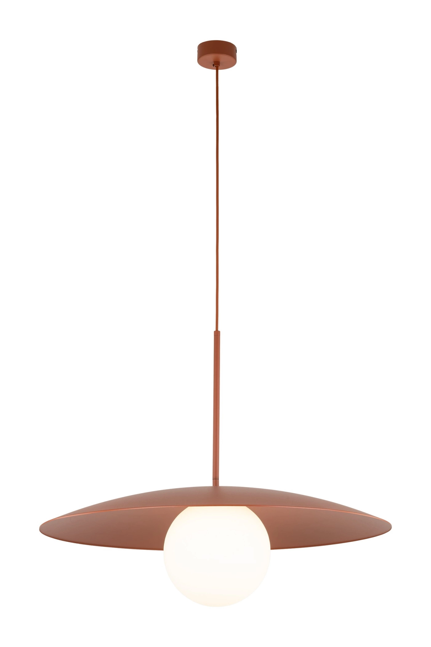   
                        
                        Люстра TK LIGHTING (Польща) 11599    
                         У стилі Модерн, Скандинавський.  
                        Тип джерела світла: світлодіодна лампа, змінна.                         Форма: Коло.                         Кольори плафонів і підвісок: Білий, Червоний.                         Матеріал: Метал, Пластик.                          фото 2