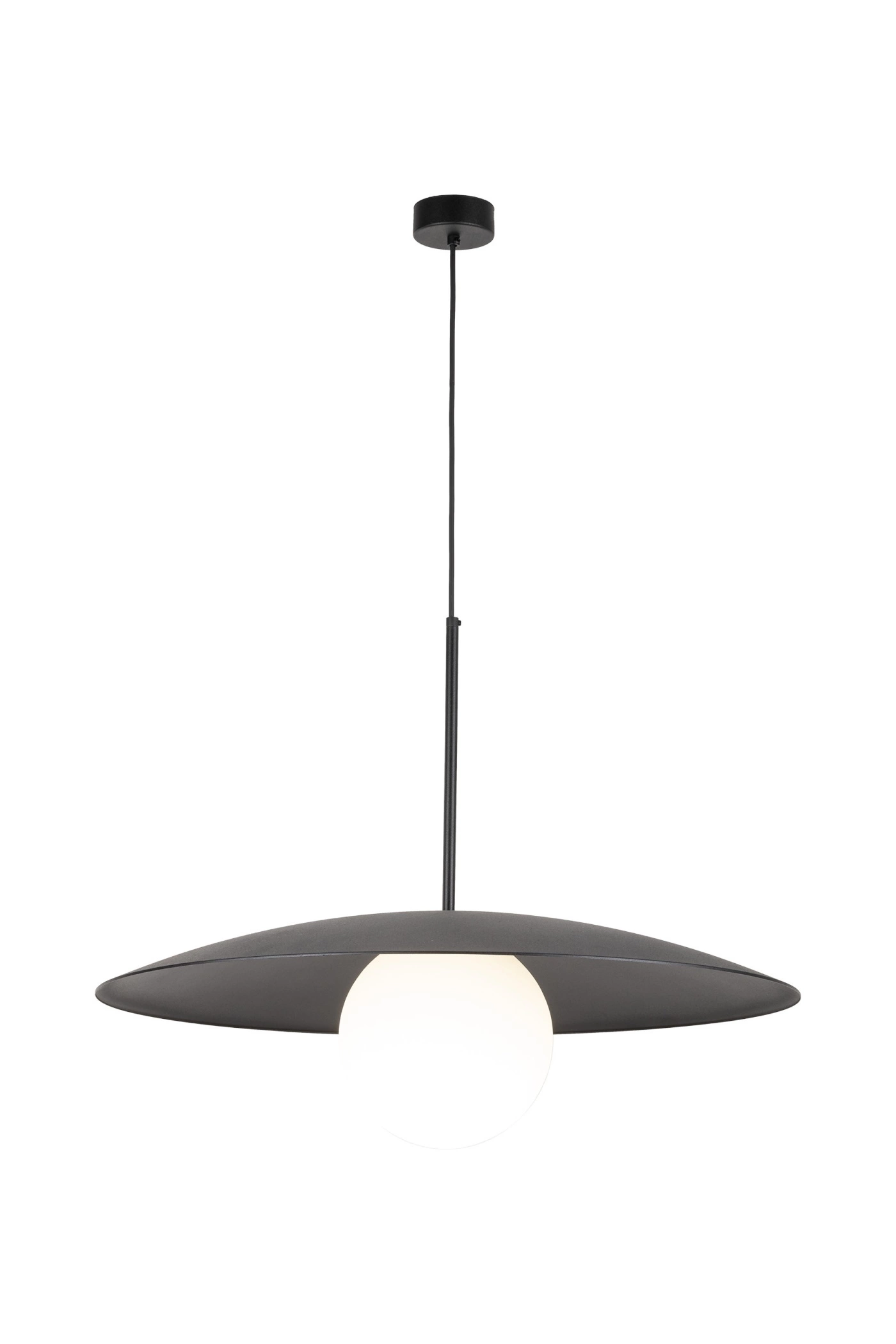   
                        
                        Люстра TK LIGHTING (Польша) 11611    
                         В стиле Модерн, Скандинавский.  
                        Тип источника света: светодиодная лампа, сменная.                         Форма: Круг.                         Цвета плафонов и подвесок: Черный, Белый.                         Материал: Металл, Пластик.                          фото 2