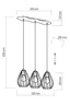   
                        
                        Люстра TK LIGHTING (Польша) 11891    
                         В стиле Лофт, Скандинавский.  
                        Тип источника света: светодиодная лампа, сменная.                         Форма: Прямоугольник.                         Цвета плафонов и подвесок: Белый.                         Материал: Металл.                          фото 2