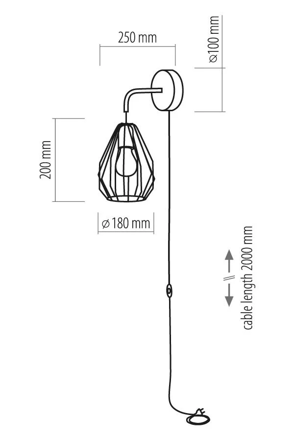   
                        
                        Бра TK LIGHTING (Польща) 11893    
                         у стилі Лофт, Скандинавський.  
                        Тип джерела світла: світлодіодна лампа, змінна.                                                 Кольори плафонів і підвісок: Білий.                         Матеріал: Метал.                          фото 2