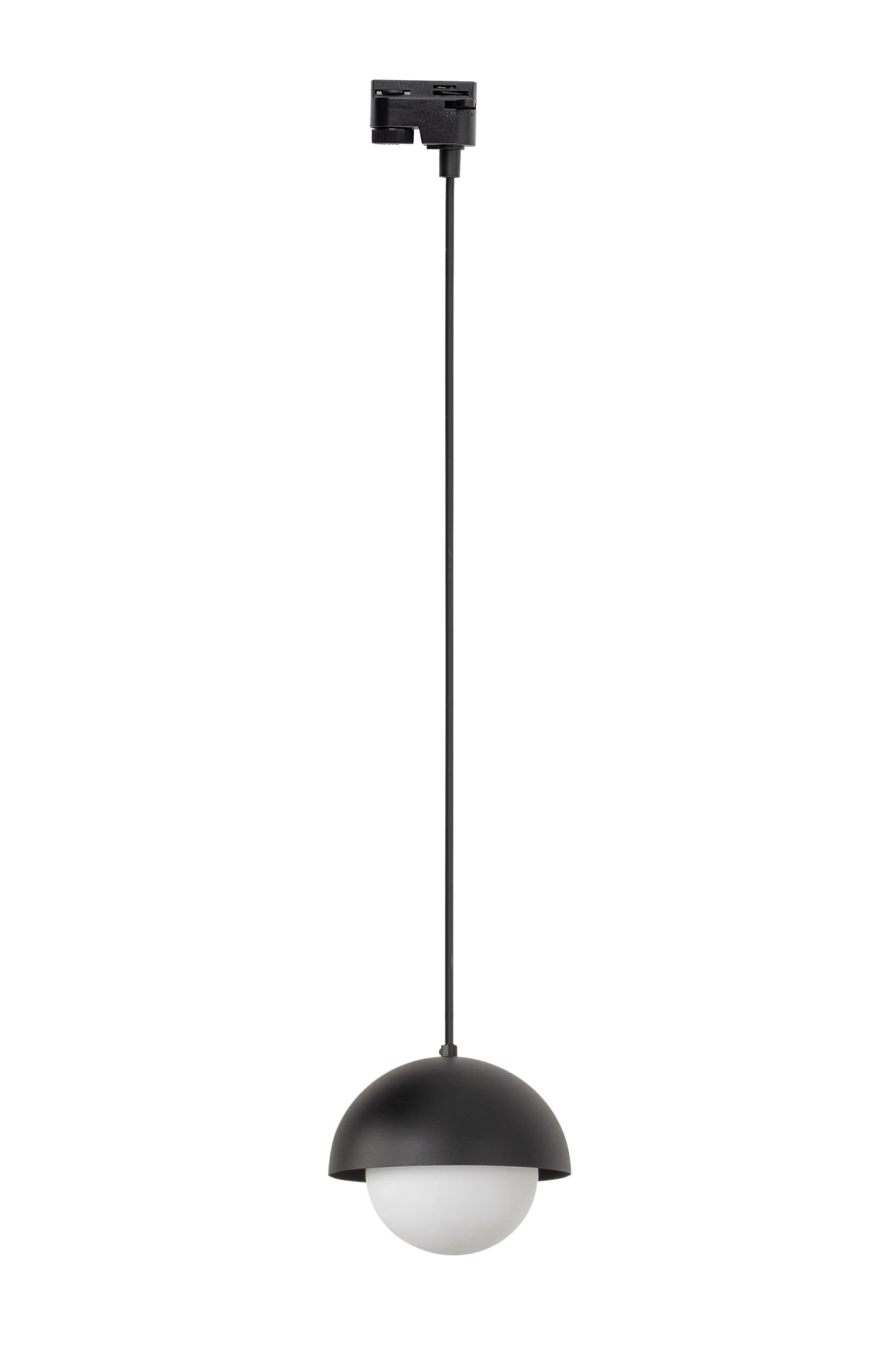   
                        
                        Трековий світильник TK LIGHTING (Польща) 11916    
                         У стилі Хай-тек.  
                        Тип джерела світла: світлодіодна лампа, змінна.                         Форма: Куля.                         Кольори плафонів і підвісок: Чорний, Білий.                         Матеріал: Метал, Пластик.                          фото 1