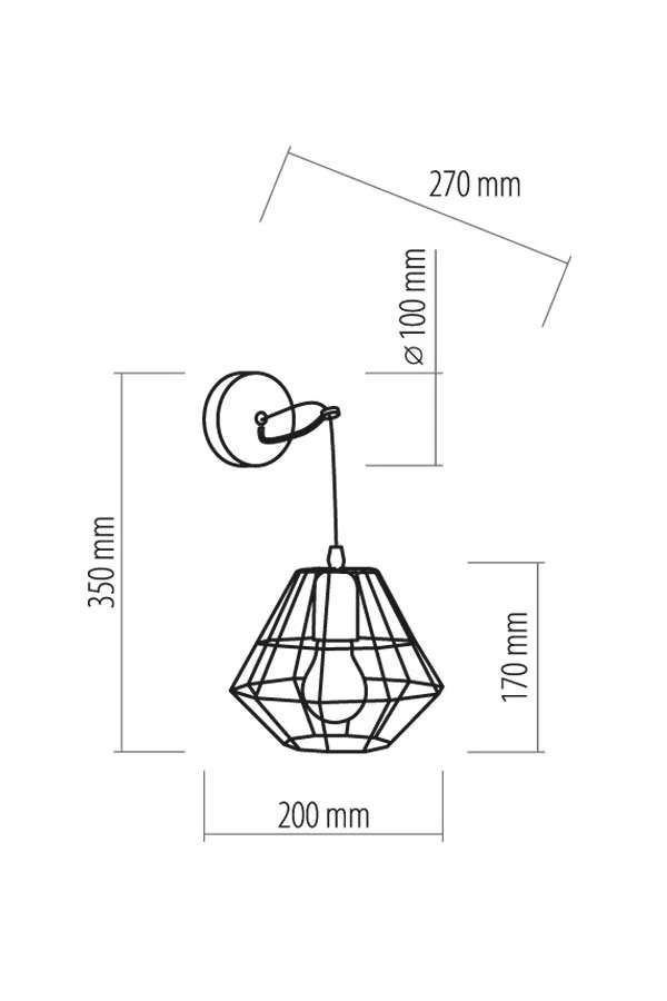   
                        
                        Бра TK LIGHTING (Польща) 11917    
                         у стилі Лофт, Скандинавський.  
                        Тип джерела світла: світлодіодна лампа, змінна.                                                 Кольори плафонів і підвісок: Сірий.                         Матеріал: Метал.                          фото 2