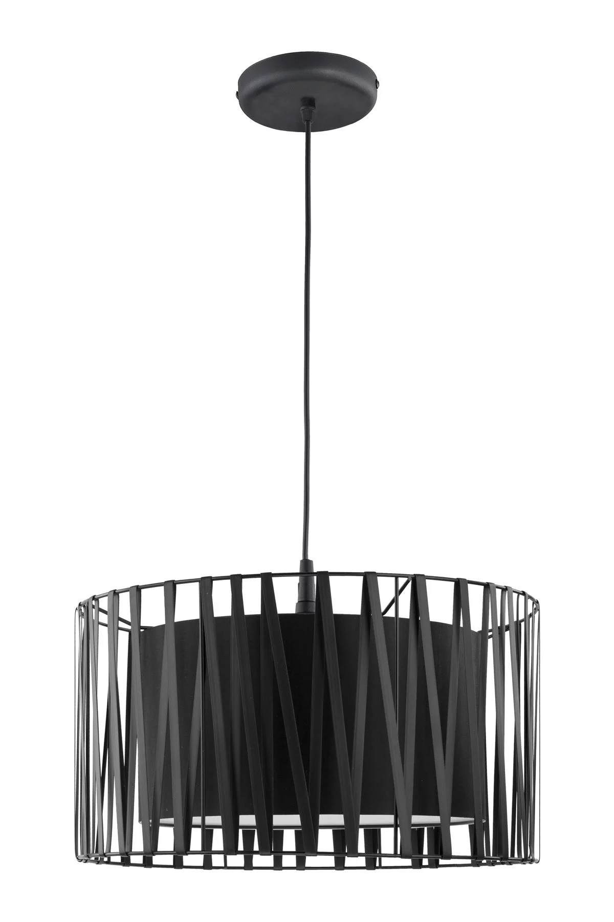   
                        
                        Люстра TK LIGHTING (Польща) 11959    
                         У стилі Модерн.  
                        Тип джерела світла: світлодіодна лампа, змінна.                         Форма: Коло.                         Кольори плафонів і підвісок: Чорний.                         Матеріал: Метал, Тканина.                          фото 1