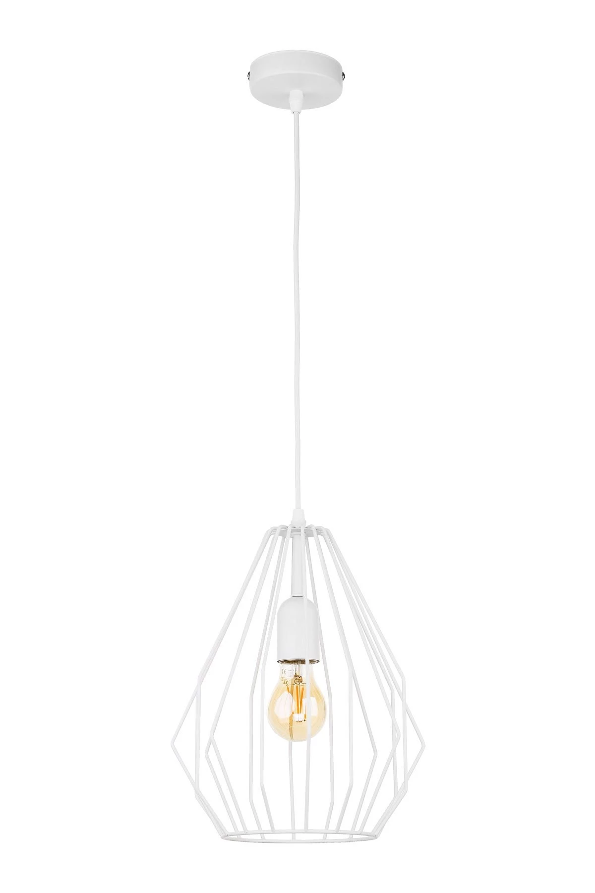   
                        
                        Люстра TK LIGHTING (Польша) 11975    
                         В стиле Лофт, Скандинавский.  
                        Тип источника света: светодиодная лампа, сменная.                         Форма: Круг.                         Цвета плафонов и подвесок: Белый.                         Материал: Металл.                          фото 1