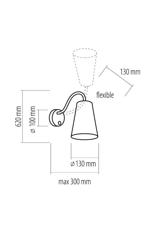   
                        
                        Бра TK LIGHTING (Польща) 11987    
                         у стилі Модерн, Скандинавський.  
                        Тип джерела світла: світлодіодна лампа, змінна.                                                 Кольори плафонів і підвісок: Чорний.                         Матеріал: Пластик, Тканина.                          фото 3