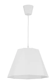   
                        
                        Люстра TK LIGHTING (Польща) 12023    
                         у стилі Модерн.  
                        Тип джерела світла: світлодіодна лампа, змінна.                         Форма: Коло.                         Кольори плафонів і підвісок: Білий.                         Матеріал: Пластик, Тканина.                          фото 1