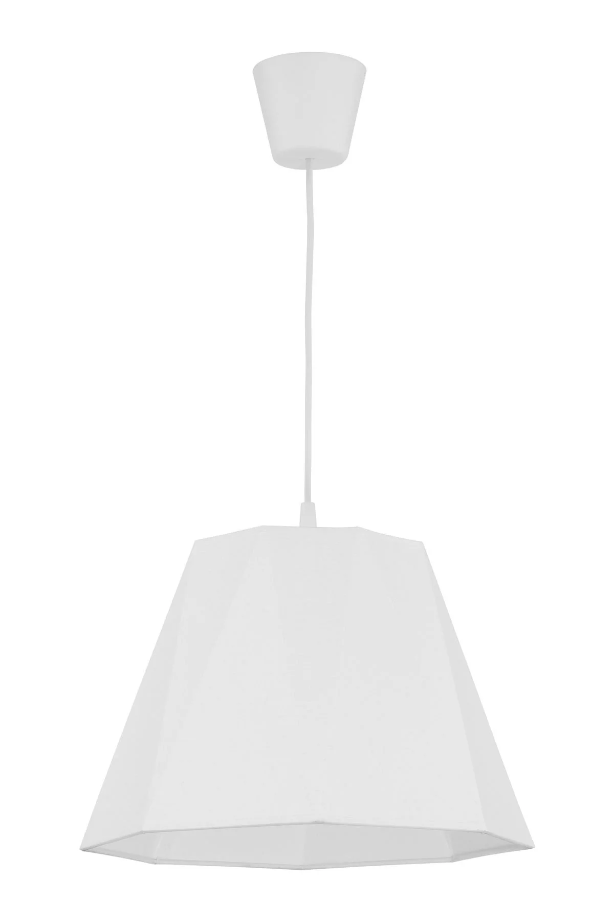   
                        
                        Люстра TK LIGHTING (Польща) 12023    
                         у стилі Модерн.  
                        Тип джерела світла: світлодіодна лампа, змінна.                         Форма: Коло.                         Кольори плафонів і підвісок: Білий.                         Матеріал: Пластик, Тканина.                          фото 1