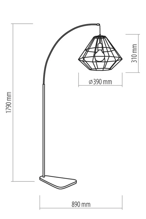   
                        
                        Торшер TK LIGHTING (Польша) 12062    
                         в стиле Лофт, Скандинавский.  
                        Тип источника света: светодиодная лампа, сменная.                                                 Цвета плафонов и подвесок: Белый.                         Материал: Металл.                          фото 2