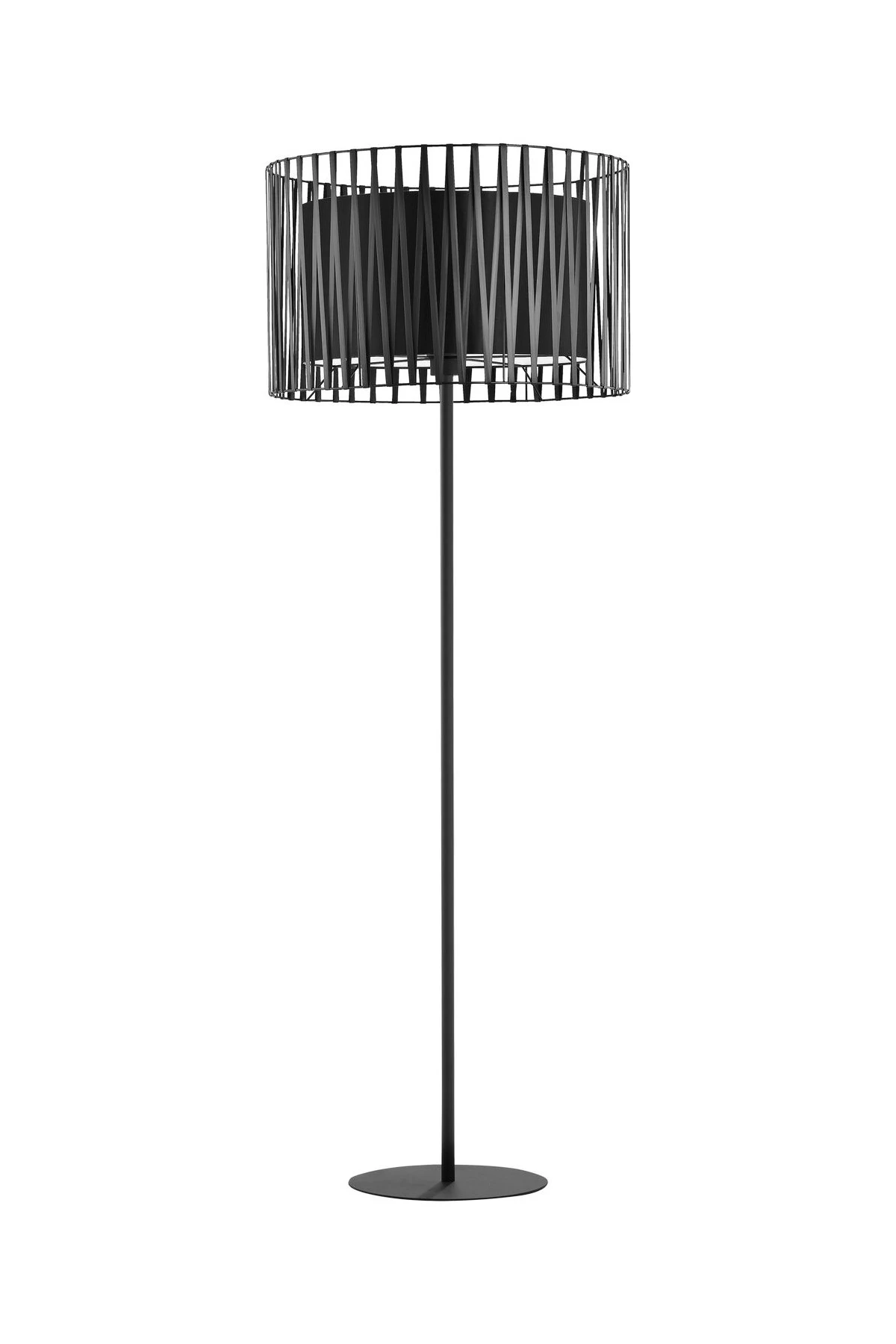   
                        
                        Торшер TK LIGHTING (Польша) 12095    
                         в стиле Модерн.  
                        Тип источника света: светодиодная лампа, сменная.                                                 Цвета плафонов и подвесок: Черный.                         Материал: Металл, Ткань.                          фото 1