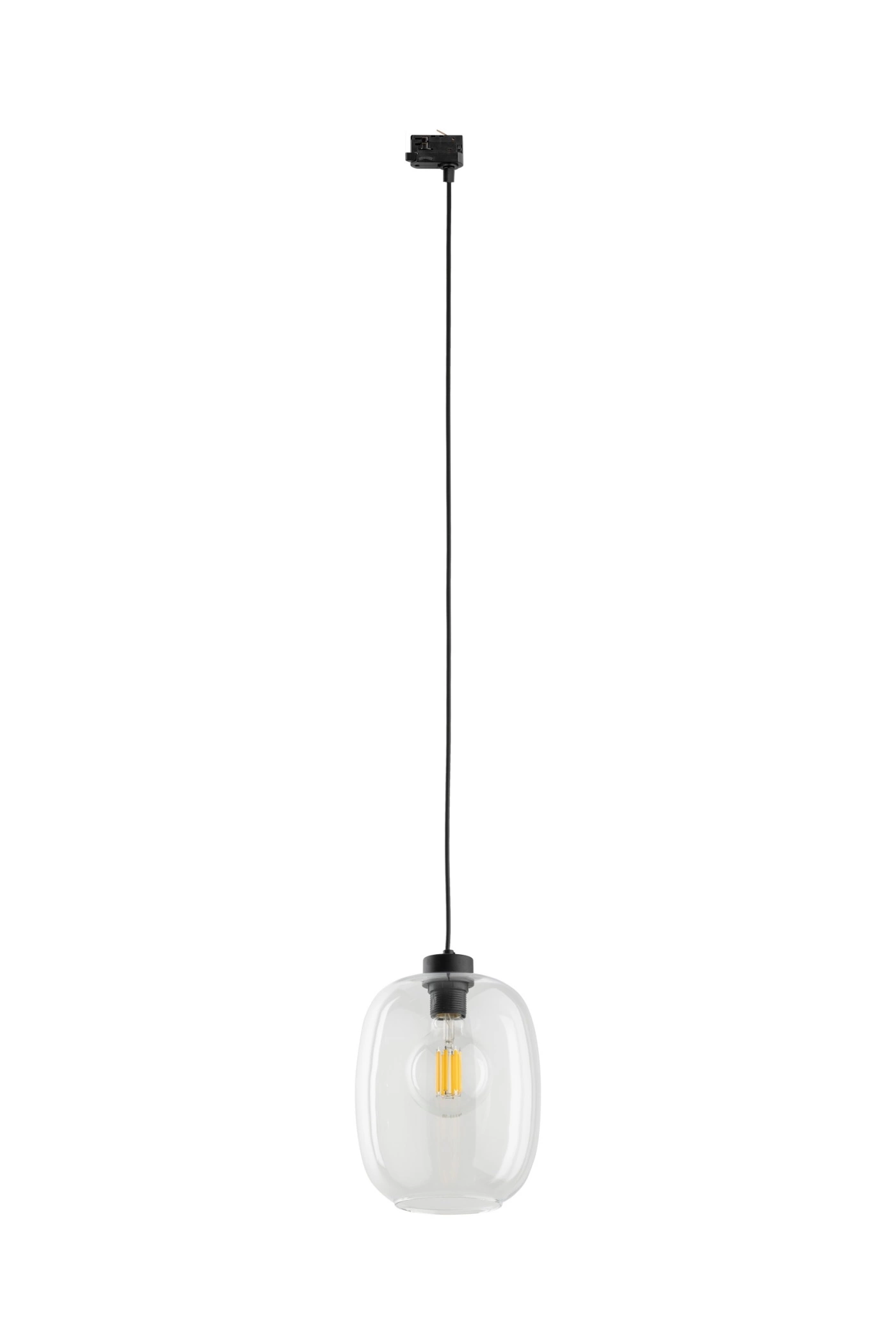   
                        
                        Трековий світильник TK LIGHTING (Польща) 12102    
                         У стилі Хай-тек.  
                        Тип джерела світла: світлодіодна лампа, змінна.                         Форма: Овал.                         Кольори плафонів і підвісок: Прозорий.                         Матеріал: Метал, Пластик.                          фото 1
