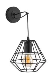   
                        
                        Бра TK LIGHTING (Польща) 12108    
                         у стилі Лофт, Скандинавський.  
                        Тип джерела світла: світлодіодна лампа, змінна.                                                 Кольори плафонів і підвісок: Чорний.                         Матеріал: Метал.                          фото 1